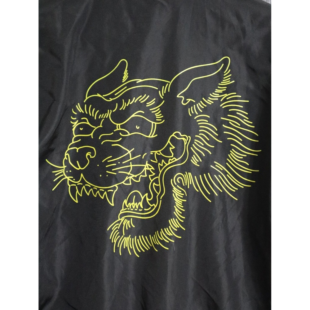 Onnit Jacket Men Small Black Lightweight Bomber Full Zip ATX Tiger Austin Texas‎ - Picture 4 of 5